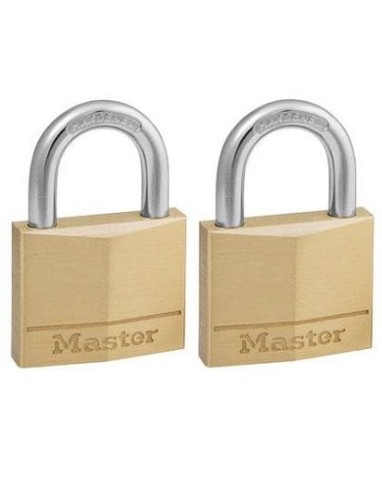 150EURT Zestaw dwóch kłódek otwieranych jednym kluczem Master Lock