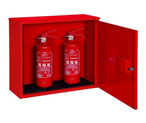 Szafka ochronna na 2 gaśnice - zawieszana SG1/2-Z-2