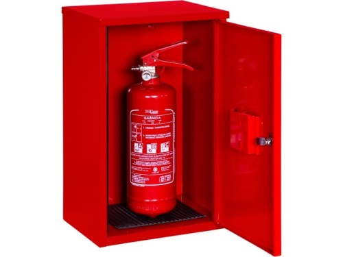 Szafka ochronna na 1 gaśnice 1/2 kg - zawieszana SG1/2-Z-1