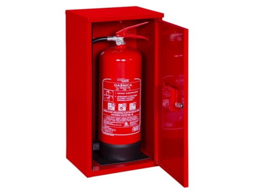 Szafka ochronna na 1 gaśnice GP-4 kg/GP-6 kg - zawieszana SG4/6-Z-1