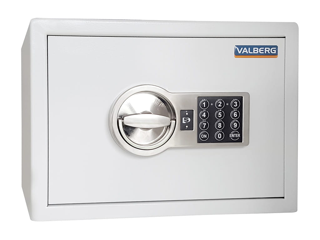 Sejf antywłamaniowy ARSENAŁ 30 klasa S1 Valberg elektroniczny jasnoszary RAL 7035