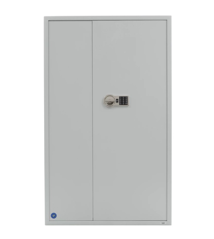 Szafa-na-bron-dluga-ARSENAL-1480T-klasa-S1-Valberg elektroniczny kolor jasnoszary RAL 7035