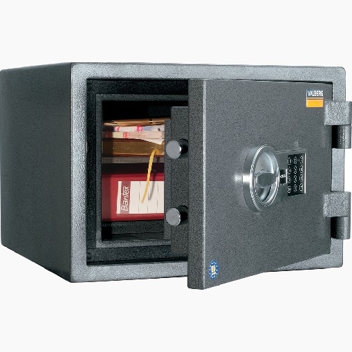 Sejf ASG 32 ognioodporny antywłamaniowy LFS 30 P klasa I Valberg elektroniczny grafit RAL7024